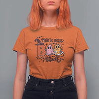 Funny This Is Some Boo Sheet T Shirt For Women Halloween Ghost Witch Hat - Wonder Print Shop