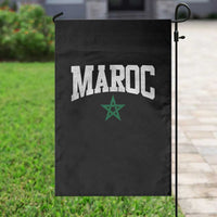 Morocco Maroc Pride Garden Flag Moroccan Heritage Vintage Green Star