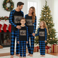 Funny Raccoon Book Lover Plaid Pajama Set Probably Reading Trash Bookworms Teachers
