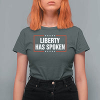 Liberty Has Spoken Funny Basketball Pointing Meme T Shirt For Women
