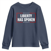 Liberty Has Spoken Funny Basketball Pointing Meme Youth Sweatshirt