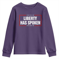 Liberty Has Spoken Funny Basketball Pointing Meme Youth Sweatshirt