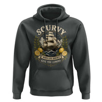 Scurvy When Life Doesnt Give You Lemons Hoodie Funny Pirate Lemon Vitamin C