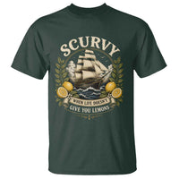 Scurvy When Life Doesnt Give You Lemons T Shirt Funny Pirate Lemon Vitamin C