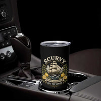 Scurvy When Life Doesnt Give You Lemons Tumbler Cup Funny Pirate Lemon Vitamin C