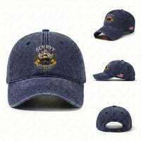 Scurvy When Life Doesnt Give You Lemons Washed Cotton Baseball Cap Funny Pirate Lemon Vitamin C