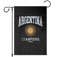 Argentina Champions 2026 Garden Flag Argentinian Pride Vintage Sol De Mayo