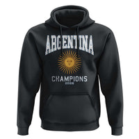 Argentina Champions 2026 Hoodie Argentinian Pride Vintage Sol De Mayo