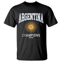 Argentina Champions 2026 T Shirt Argentinian Pride Vintage Sol De Mayo