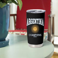 Argentina Champions 2026 Tumbler Cup Argentinian Pride Vintage Sol De Mayo