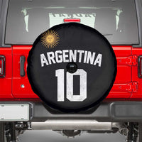 Argentina Football Number 10 Jersey Style Spare Tire Cover Soccer Fan
