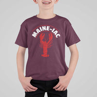 Maine Lobster T Shirt For Kid Funny Maine iac Lobstering Fisherman