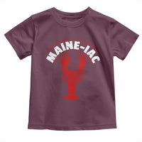 Maine Lobster Toddler T Shirt Funny Maine iac Lobstering Fisherman