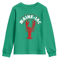 Maine Lobster Youth Sweatshirt Funny Maine iac Lobstering Fisherman