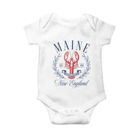 Maine Lobster New England Souvenir Pride Vintage Baby Onesie
