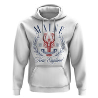 Maine Lobster New England Souvenir Pride Vintage Hoodie