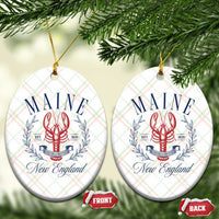 Maine Lobster New England Souvenir Pride Vintage Ceramic Ornament