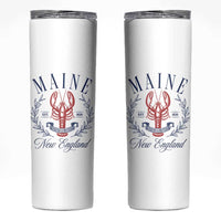Maine Lobster New England Souvenir Pride Vintage Skinny Tumbler