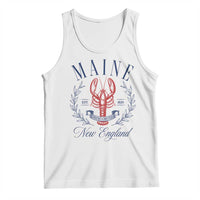 Maine Lobster New England Souvenir Pride Vintage Tank Top