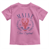 Maine Lobster New England Souvenir Pride Vintage Toddler T Shirt