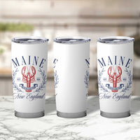 Maine Lobster New England Souvenir Pride Vintage Tumbler Cup