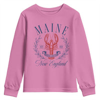 Maine Lobster New England Souvenir Pride Vintage Youth Sweatshirt