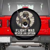 Funny Penguin Flight Was Never An Option Spare Tire Cover Tactical Penguin Gun Lover