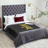 Belgium Belgique Throwback Design Vintage Belgian Flag Jersey Style Throw Blanket