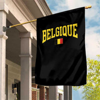 Belgium Belgique Throwback Design Vintage Belgian Flag Jersey Style Garden Flag