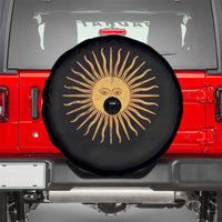 Argentina Sol De Mayo Vintage Argentinian Sun Throwback Design Spare Tire Cover