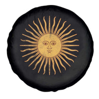Argentina Sol De Mayo Vintage Argentinian Sun Throwback Design Spare Tire Cover