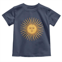 Argentina Sol De Mayo Vintage Argentinian Sun Throwback Design Toddler T Shirt