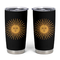 Argentina Sol De Mayo Vintage Argentinian Sun Throwback Design Tumbler Cup