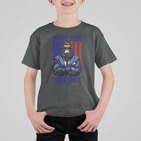 Funny Bigfoot Election T Shirt For Kid Vote For Bigfoot A Candidate You Can Believe In 2024 - Wonder Print Shop
