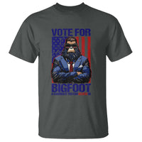 Funny Bigfoot Election T Shirt Vote For Bigfoot A Candidate You Can Believe In 2024 - Wonder Print Shop