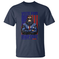 Funny Bigfoot Election T Shirt Vote For Bigfoot A Candidate You Can Believe In 2024 - Wonder Print Shop