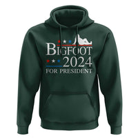 Funny Bigfoot For President Hoodie Vote Sexy Sasquatch American Flag Star - Wonder Print Shop