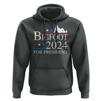Funny Bigfoot For President Hoodie Vote Sexy Sasquatch American Flag Star - Wonder Print Shop