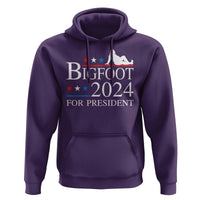 Funny Bigfoot For President Hoodie Vote Sexy Sasquatch American Flag Star - Wonder Print Shop