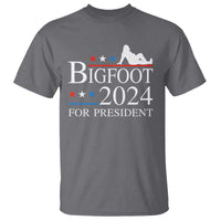 Funny Bigfoot For President T Shirt Vote Sexy Sasquatch American Flag Star - Wonder Print Shop