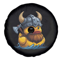 Rubber Duck Viking Warrior Norse Mythology Spare Tire Cover - Wonder Print Shop