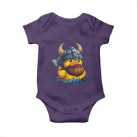 Rubber Duck Viking Warrior Norse Mythology Baby Onesie - Wonder Print Shop