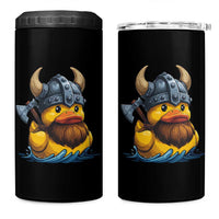 Rubber Duck Viking Warrior Norse Mythology 4 in 1 Can Cooler Tumbler - Wonder Print Shop