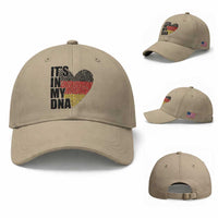 German Pride Baseball Cap It Is In My DNA Patriotic Germany Flag
