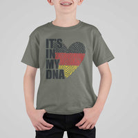 German Pride T Shirt For Kid It Is In My DNA Patriotic Germany Flag - Wonder Print Shop
