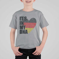 German Pride T Shirt For Kid It Is In My DNA Patriotic Germany Flag - Wonder Print Shop