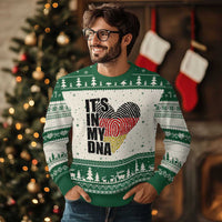 German Pride Ugly Christmas Sweater It Is In My DNA Patriotic Germany Flag TS11