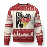 German Pride Ugly Christmas Sweater It Is In My DNA Patriotic Germany Flag TS11