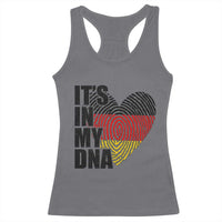 German Pride Racerback Tank Top It Is In My DNA Patriotic Germany Flag - Wonder Print Shop
