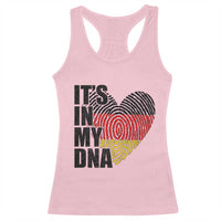 German Pride Racerback Tank Top It Is In My DNA Patriotic Germany Flag - Wonder Print Shop